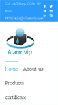 Mobile Screenshot of alarmvip.com